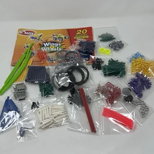K'NEX Wings N Wheels Model Building Set K-NEX Pieces Sorted - Picture 1 of 2
