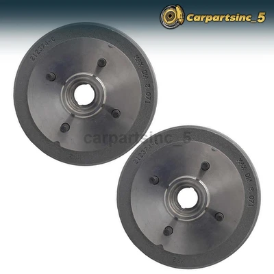 2 tambores de freno traseros para Dodge Colt 1,5 L 1988-1990, para Dodge Colt 1,8 L 1989 1990 Foto 1 de 4