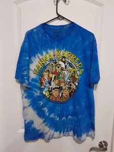 Hanna Barbera Cartoon Figuren Batik Herren T-Shirt Größe XL - Bild 1 von 6