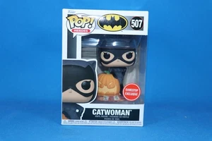 Funko Pop! HEROES CATWOMAN #507 GAMESTOP EXCLUSIVE FIGURE + PROTECTOR - Picture 1 of 6