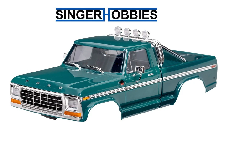 Traxxas 9812-GRN - 1979 Ford F-150 Truck Body Green