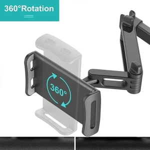 Car Back Seat Headrest Mount Tablet Holder Universal for iPad iPhone Phones GPS - Picture 1 of 6