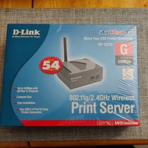 Serveur d'impression sans fil D-Link DP-G310 AirPlus G USB 54Mbps 802,11g - Photo 1/4
