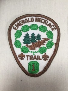 Emerald Necklace Trail 1 plastic bk BSA Trail Patch - Bild 1 von 2