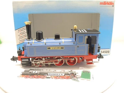 Märklin Maxi 54509 Spur 1.  Tenderlok Rössle K.W.St.E Delta Rauch sehr gut!! OVP - Bild 1 von 4
