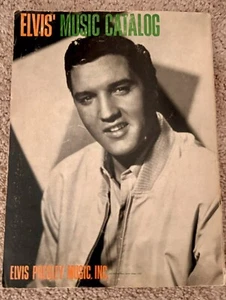 Elvis Presley Elvis' Music Catalog Ltd ed. By Elvis Music Co. Vl 2 canzone softback - Foto 1 di 7