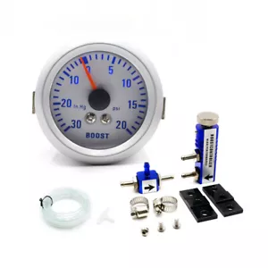 2" 52mm Turbo Boost Gauge Psi Car Pressure Meter with Boost Controller Kit Blue - Picture 1 of 9