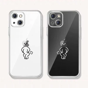 Funny Cartoon Line Art Couple Phone Case For iphone 11 12 13 Pro Max XR 6s 7 8+ - Picture 1 of 14