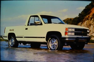 Chevrolet Sportside 1990 camioneta 4x4 vintage prensa foto extensión - Imagen 1 de 1