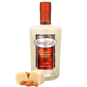 Marzipan Sahne Creme Likör 0,35L Ein Traum von Mandeln und Sahnecreme 16%Vol - Bild 1 von 1