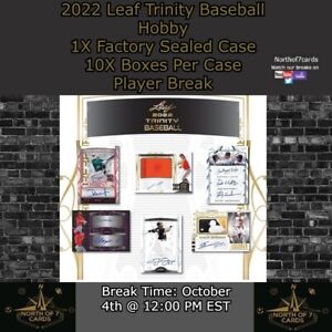 Sammy Sosa - 2022 Leaf Trinity Baseball Hobby - 1 Case Player Break #8