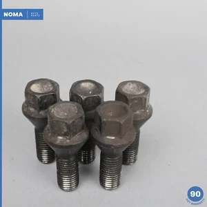 98-02 BMW Z3 E36 Roadster Wheel Rim Lug Bolts Nuts Set of 5 36136781150 OEM - Picture 1 of 5