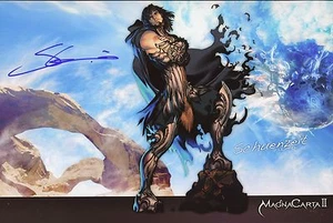 STEVE BLUM Auténtico Firmado a Mano MAGNA CARTA 2 "Schuenzeit" Foto 8x12 - Imagen 1 de 1