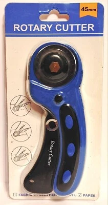 Cortadores redondos de 45 mm - Cortador artesanal de corte guía de tela giratoria de costura Foto 1 de 2