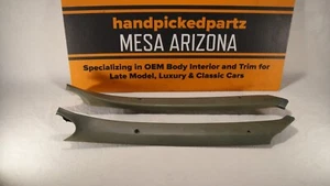 1981-1985 B-BODY BUICK  CHEVY OLDS PONTIAC A PILLAR TRIM MOLDING SET - 2 PC - Picture 1 of 9