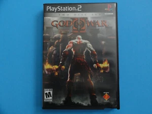 PLAYSTATION 2 GOD OF WAR II - ORIGINAL COVER ART IN A BLOCKBUSTER VIDEO CASE - Picture 1 of 4