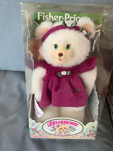DE COLECCIÓN FISHER PRICE OSO DE BREZO PELUCHE *MAGGIEBERRY* NUEVO 1999 - Imagen 1 de 1