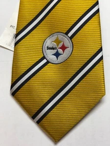 NFL Pittsburgh Steelers Woven Necktie - Men's Necktie - Tie - Picture 1 of 10