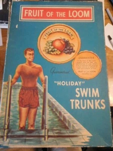 Vintage 50's Fruit of the Loom box - Picture 1 of 5