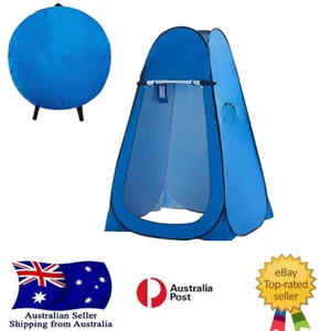 Portable Outdoor Camping Tent Shower Fitting Room Tent Shelter Beach Privacy - Picture 1 of 6
