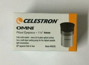 Celestron Omni Series 1.25" (4mm) Eyepiece 93316 Boxed Brand New