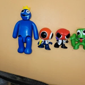 Rainbow Friends Pvc Figures Toy Lot Of 6 Roblox - Picture 1 of 9