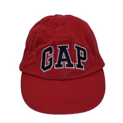 Baby Gap Boy's Stretchy Hat Red Size Up to 6 Months Embroidered Logo - Image 1 of 4