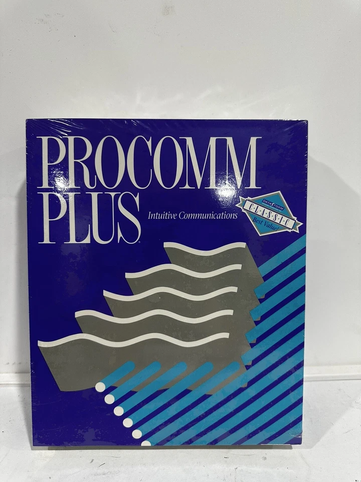 Procomm Plus Classic Intuitive Communications 2.0 Data Storm Software NEW SEALED - Image 1 of 4