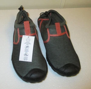 Lands End Herren Slipper Wasserschuhe grau Größe 8D - Bild 1 von 6