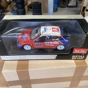 Sun Star 1/18 Citroen Xsara WRC Loeb 4417 Tour De Corse 2005 - Picture 1 of 4