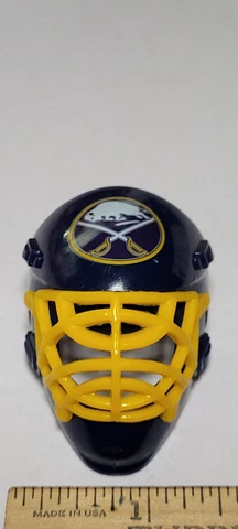 Buffalo Sabres Franklin Miniature Hockey Helmet NHL Mask Rare Atlantic Division Cover