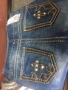 Montero Jeans Edwin Blue Jeans Team Exclusive Vintage Large Logo 30x30 - Picture 1 of 5