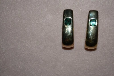 Original-Vintage-Design-Massiv-Schmuck-Pierre Lang-Ohrstecker-Creolen-Alexa? - Bild 1 von 4