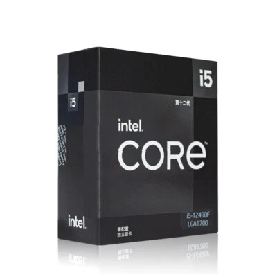 12th Gen Intel Core i5 12490F LGA 1700 CPU Processor Alder Lake 6-Core 3.0 GHz - Image 1 of 2