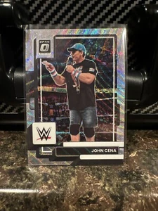 2023 WWE Panini Chronicles John Cena Silver Wave Parallel Donruss Optic - Picture 1 of 2