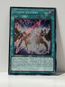 Fusionsschicksal Secret Rare BLCR-DE088 1. Auflage Yu Gi Oh - Bild 1 von 2