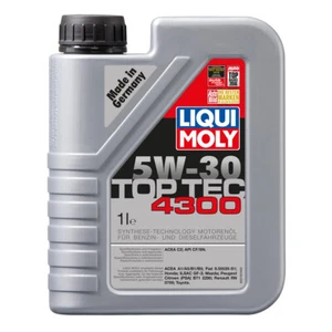 Liqui Moly Top Tec 4300 5W 30 Premium Hightech Leichtlaufmotoröl 1L - Picture 1 of 1