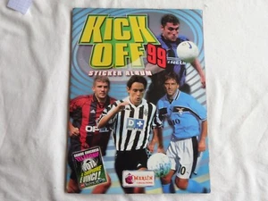 MERLIN COLLECTIONS - KICK OFF 99 - STICKER ALBUM - COMPLETO - - Foto 1 di 3