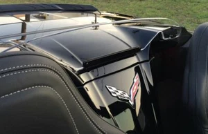 CLEAR Wind Restrictor® For 14-19 Corvette C7 Convertible Wind Deflector Screen - Picture 1 of 10