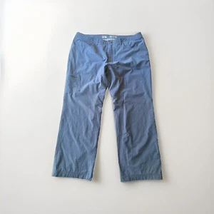 Mountain Hardwear Men’s Fleece Insulated Pants Blue Sz 40X32 Hiking Skiing Gear - Picture 1 of 8