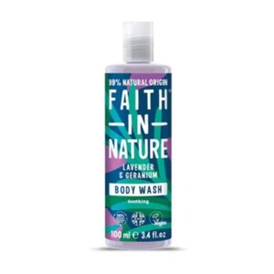 Faith In Nature Lavender & Geranium Body Wash Travel Size 100ml - Picture 1 of 1