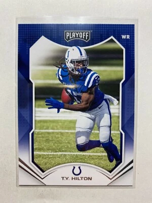 T.Y. Hilton 2021 Panini Playoff Football #58 Colts Card - Image 1 of 2