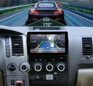 Carplay Car Stereo GPS Radio For Toyota Tundra 2007-2013 Sequoia 2008-2019 4+64G - Picture 1 of 12