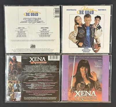 Johnny Be Good & Xena Warrior Princess Soundtrack Used 2 CDs VG Priest Kix Foto 1 de 4