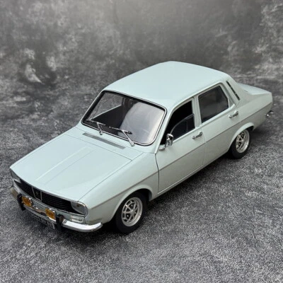 Norev 1/18 Scale Renault 12 TS White Diecast Car Model Toy Collection Gift - Image 1 of 4