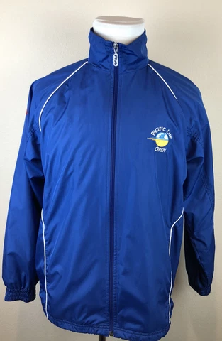 FILA Pacific Life Open Indian Wells Full Zip Tennis Warm Up jacket Size Small Cover