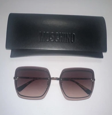 NUEVO Gafas de sol Moschino MOS085/G/S-009Q HA 64 mm 100 % auténticas Foto 1 de 4