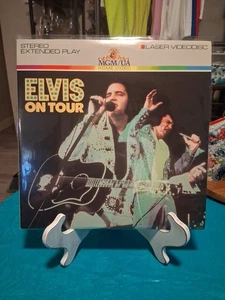 Elvis Presley On Tour Laserdisc Live Concert Live Performance - Picture 1 of 2