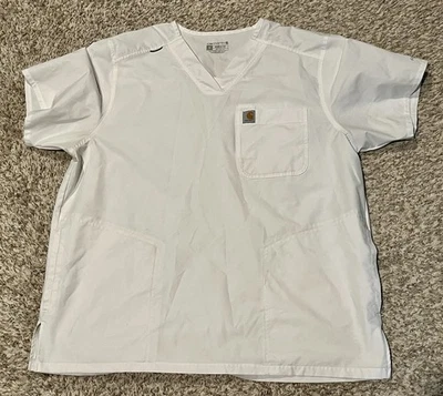 Blusa Médica Carhartt Force Cuello en V Para Mujer XL Calce Moderno Elástica Foto 1 de 4