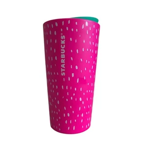 Starbucks Summer Berry Dots Strawberry Pink Keramik Tumbler 12oz - Bild 1 von 6